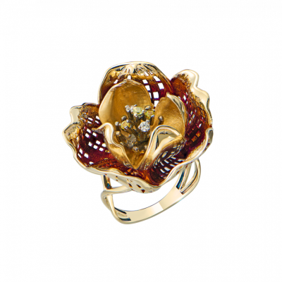 Кольцо R.Bravo Gallica Yellow Gold
