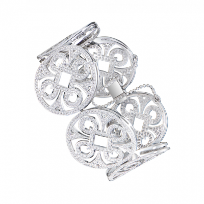 Браслет No name 10,20 ct Round Cut Diamonds & White Gold