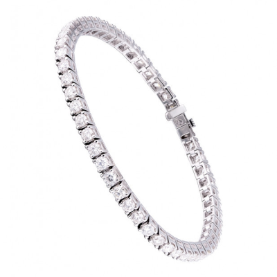Браслет No name 6,50 ct G-H/SI2 Tennis White Gold Diamonds