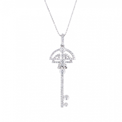 Подвеска No name 0,82 ct Round Cut Diamonds Key