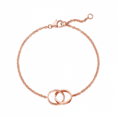 Браслет Cartier Love on Chain Rose Gold