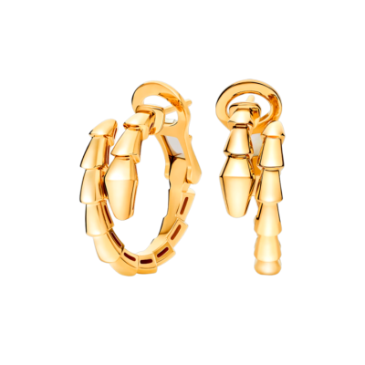 Серьги Bvlgari Serpenti Viper Yellow Gold