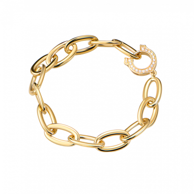 Браслет Cartier C de Yellow Gold & Diamonds
