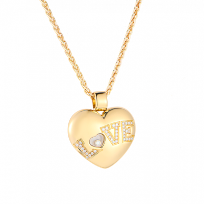Подвеска Chopard Happy Diamonds Heart Yellow Gold