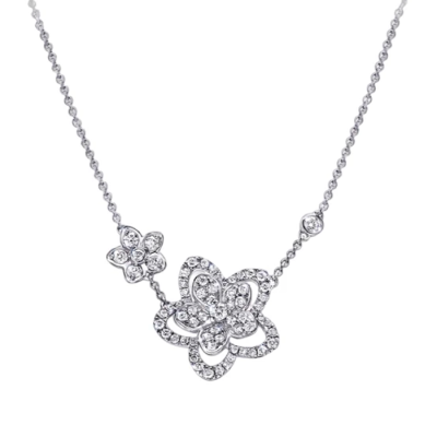 Подвеска Graff Wild Flower Double Diamond Pendant