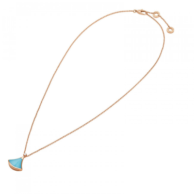 Подвеска Bvlgari Diva's Dream Rose Gold & Turquoise & Diamond