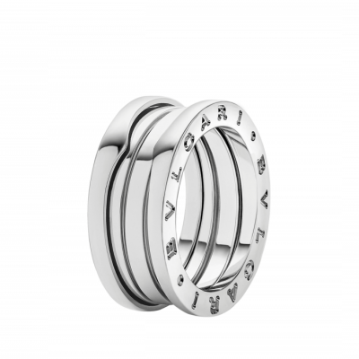 Кольцо Bvlgari B.Zero1 3 Band White Gold (SIZE 53)