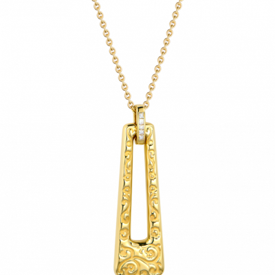 Подвеска Carrera y Carrera CORDOBA Yellow Gold & Diamond