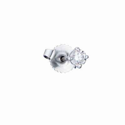 Пусеты Tiffany & Co одна пусета 0,13 ct G/VS1 Round Cut Diamond