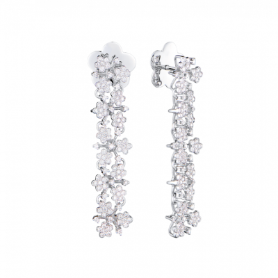 Серьги Pasquale Bruni Рrаtо Fiorito White Gold & Diamond