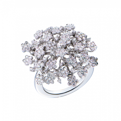 Кольцо Pasquale Bruni Рrаtо Fiorito White Gold & Diamond