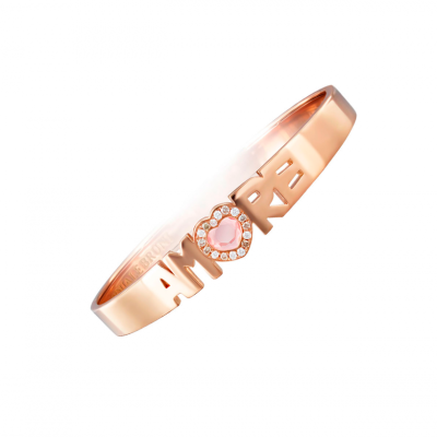 Браслет Pasquale Bruni Amore Rose Gold & Diamond & Quartz