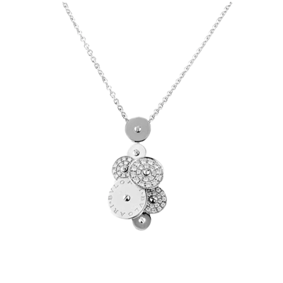 Подвеска Bvlgari Cicladi White Gold & Diamond