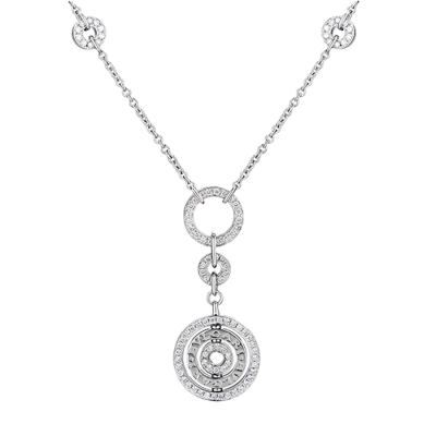Подвеска Bvlgari Astrale Diamond & White Gold