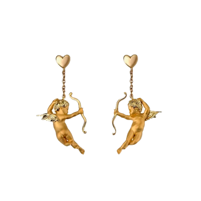 Серьги Carrera y Carrera Angelitos Yellow Gold