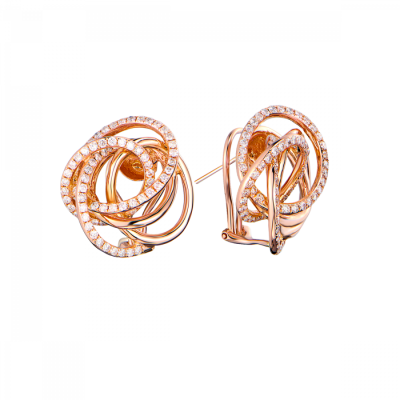 Серьги No name в стиле De Grisogono Matassa Collection