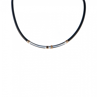 Колье Baraka White & Rose Gold