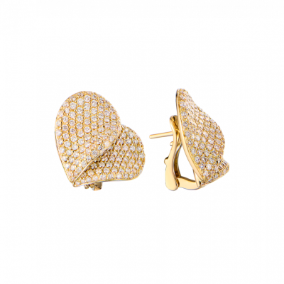 Серьги Giorgio Visconti Reve Yellow Gold & Diamonds