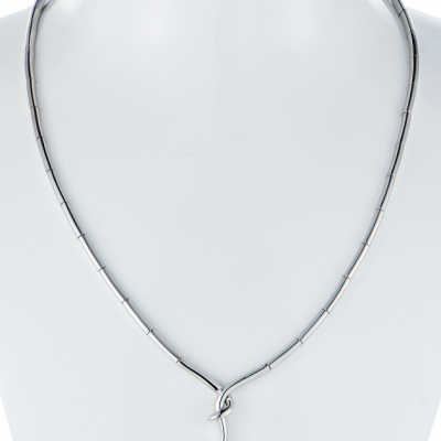 Колье No name White Gold 0,35 ct Round Cut Diamond