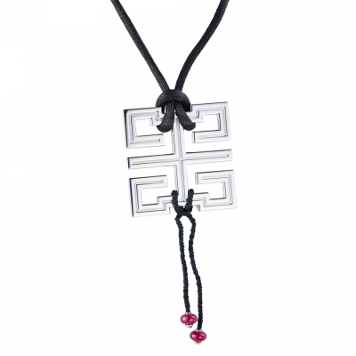 Подвеска Cartier Le Baiser du Dragon White Gold Necklace