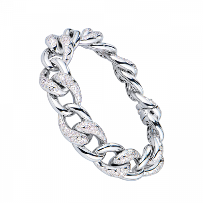 Браслет Crivelli White Gold & 5,86 ct Round Cut Diamonds