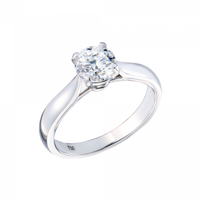 Кольцо Ralfdiamonds Solitaire 1,01 ct F/SI1 Round Cut Diamond