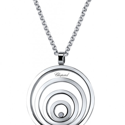 Подвеска Chopard Happy Spirit Large Size White Gold