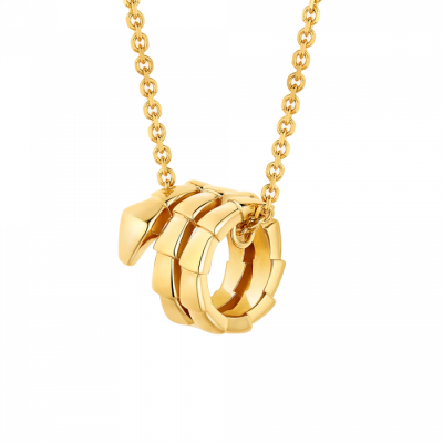 Подвеска Bvlgari Serpenti Viper Yellow Gold