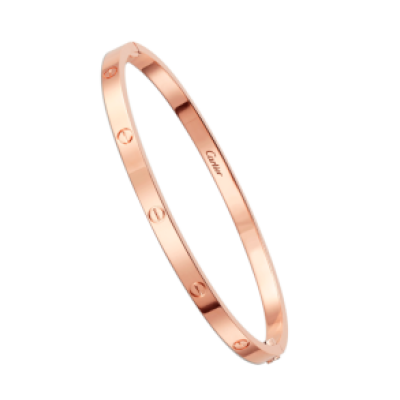 Браслет Cartier Love Small Model Rose Gold (SIZE 17)