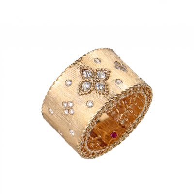 Кольцо Roberto Coin Venetian Princess Rose Gold