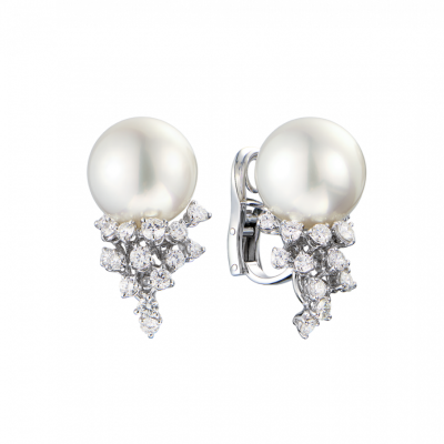 Серьги Mikimoto Classic Collection South Sea 14,6 mm Pearl