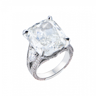 Кольцо No name 20,11 ct F/VS2 Round Cut (Lab Grown)