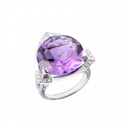 Кольцо Mauboussin Mes Couleurs à Toi Amethyst & White Gold