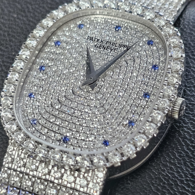 Швейцарские часы Patek Philippe Ellipse Diamonds Vintage Gold