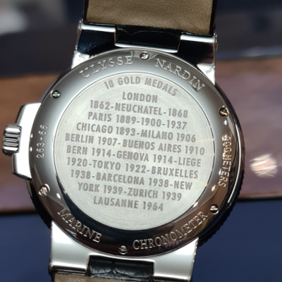 Швейцарские часы Ulysse Nardin Maxi Marine Chronometer 41 mm