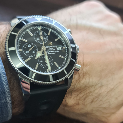 Швейцарские часы Breitling Superocean Heritage Chronograph 46 mm