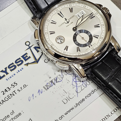 Швейцарские часы Ulysse Nardin Dual Time GMT Big Date