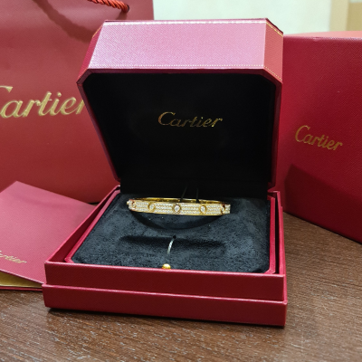 Браслет No name  в стиле Cartier LOVE DIAMOND-PAVED