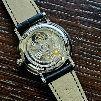 Швейцарские часы Blancpain Villeret Tourbillon 8 Day Platinum Limited