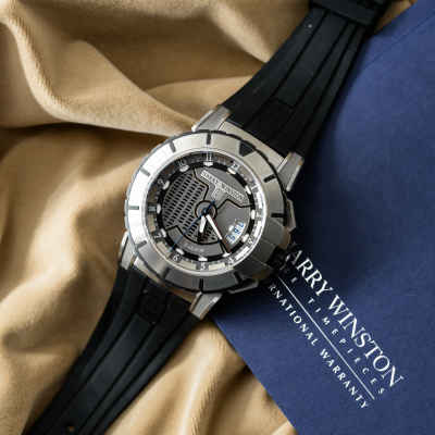 Швейцарские часы Harry Winston Ocean Sport Zalium