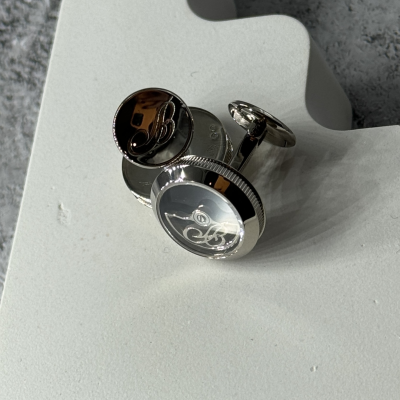 Запонки Breguet  Classique White Gold Rotor 9907.BB.OX