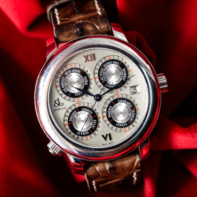 Швейцарские часы Jacob & Co. GMT World Time Automatic