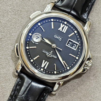 Швейцарские часы Ulysse Nardin Dual Time GMT Big Date