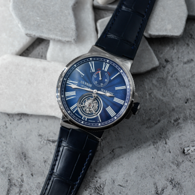 Швейцарские часы Ulysse Nardin Marine Chronometer Tourbillon