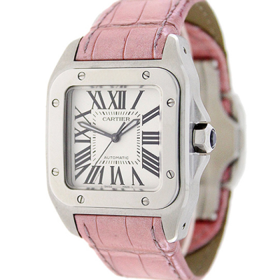 Швейцарские часы Cartier Santos de 100