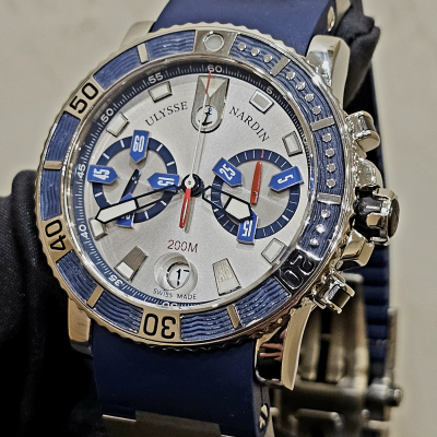 Швейцарские часы Ulysse Nardin Marine Diver Chronograph