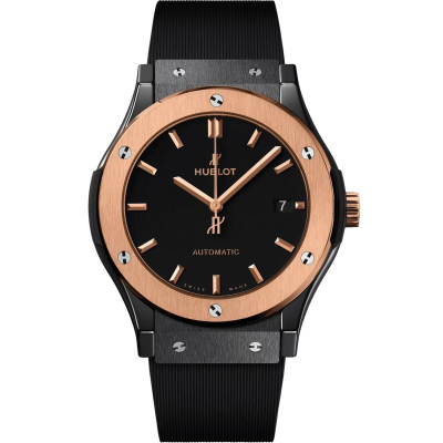 Швейцарские часы Hublot Classic Fusion Ceramic King Gold 45 Mm