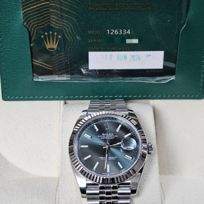 Швейцарские часы Rolex Datejust Mint 41 mm