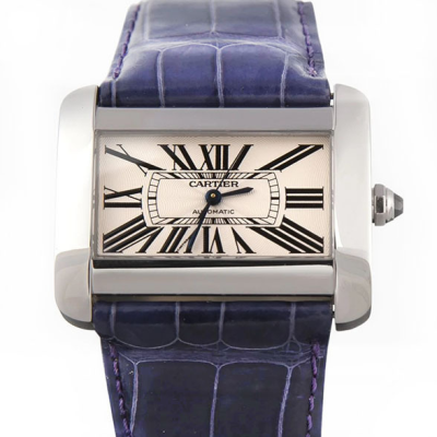 Швейцарские часы Cartier Tank Divan