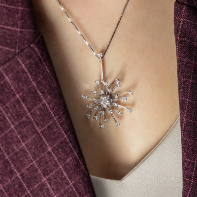 Подвеска No name White Gold & Diamonds